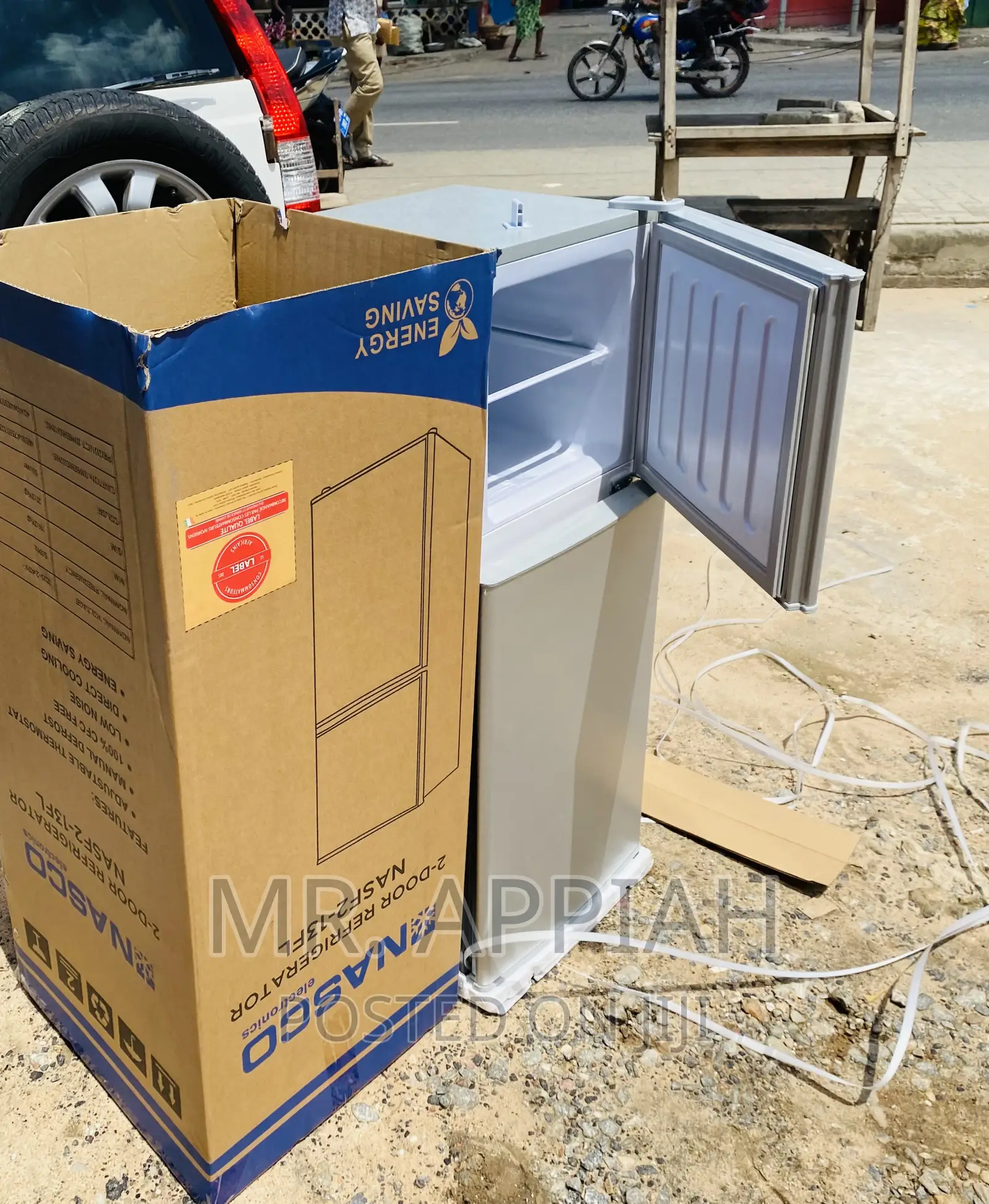 Purchase Authentic Nascodf2-13 FL 2 Door Electric Fridge.
