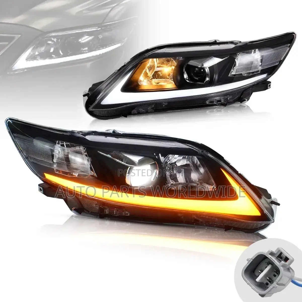 Toyota Camry Headlights 2009-2011 Upgrade