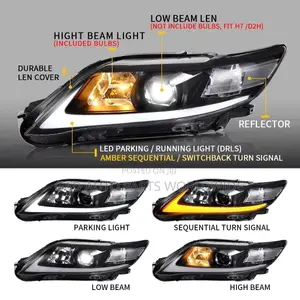 Toyota Camry Headlights 2009-2011 Upgrade