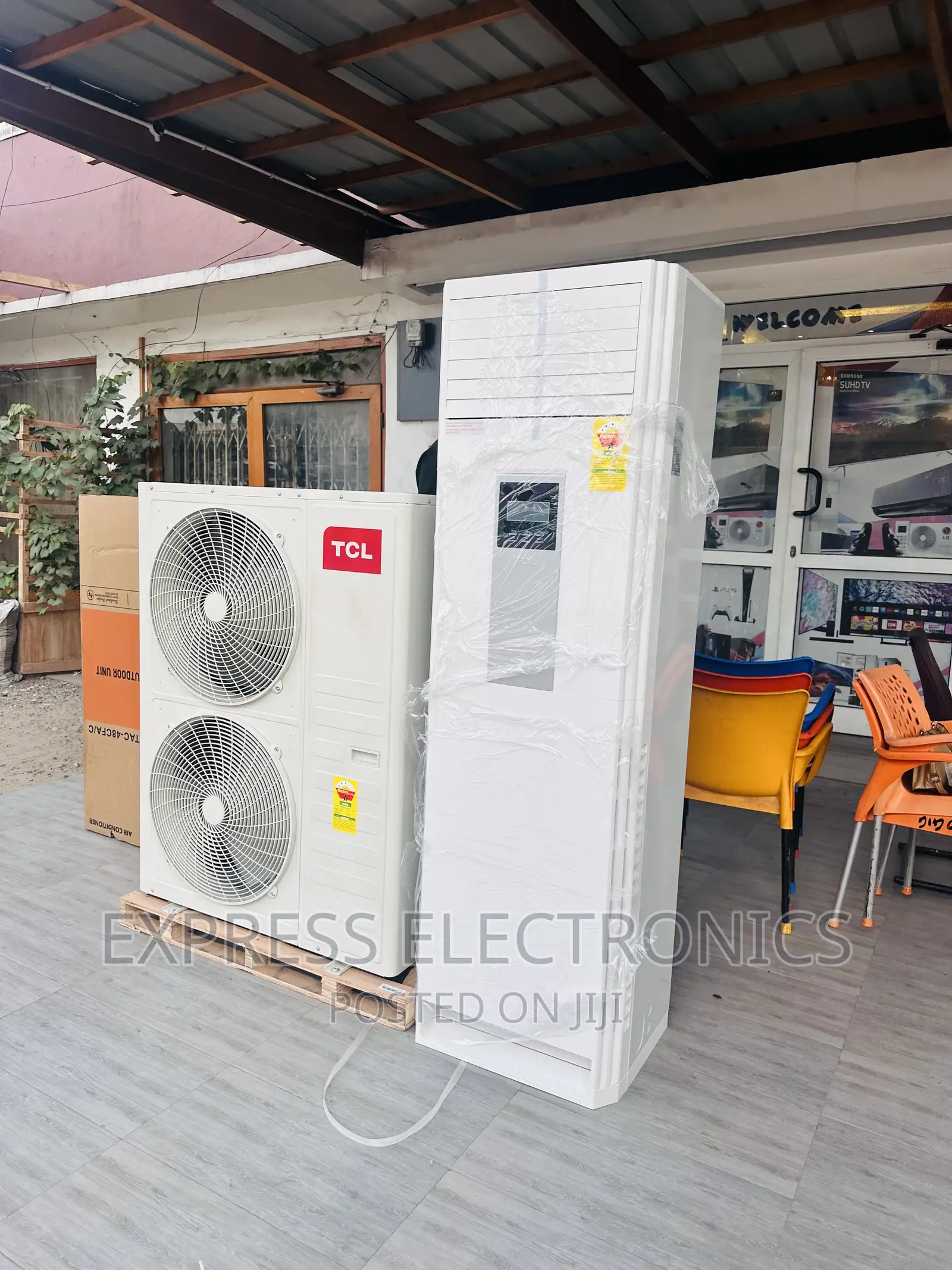 Text Us for Your TCL 5hp Split R410 Floor Standing AC