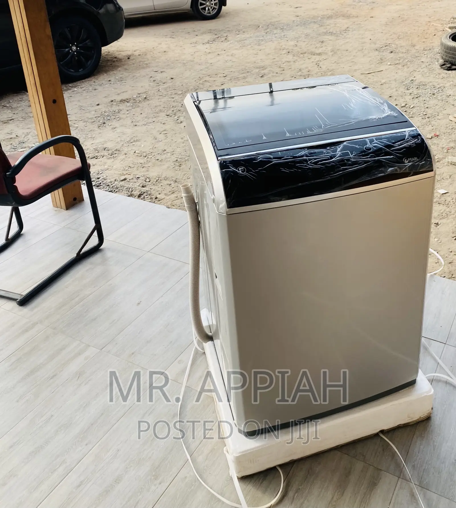 Original Pearl PWM-12tl-2b Electric Washing Machine,Gray.