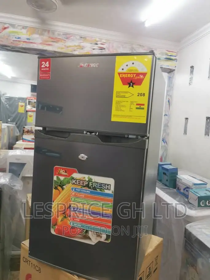 Chigo 85L// Double Door Table Top Fridge