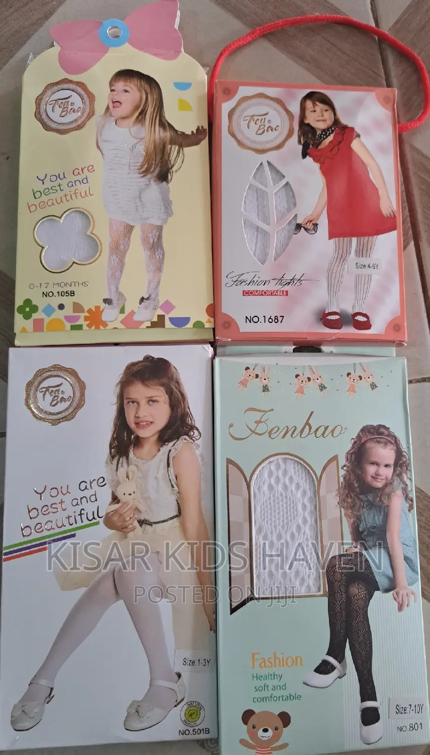 Girls Net Stocking 1 to 12months, 1 to 3yrs,4 to 6yrs,7 to 9
