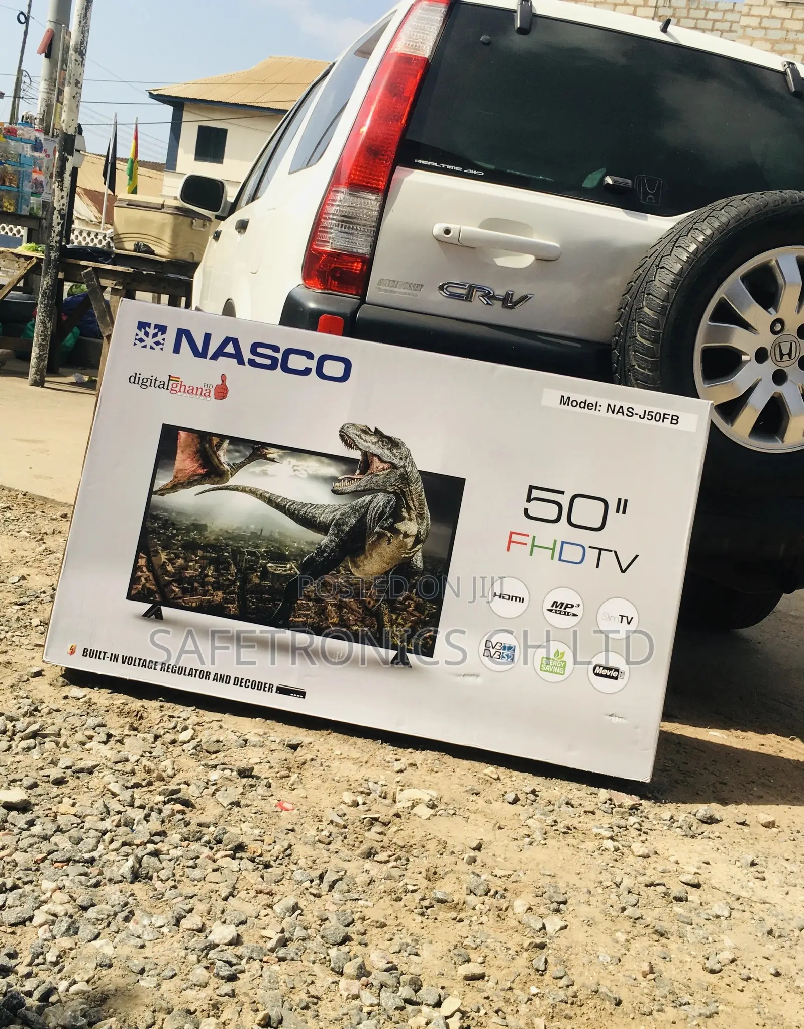 Electric Black 50 Inches Full HD Digital Nasco Glossy LED