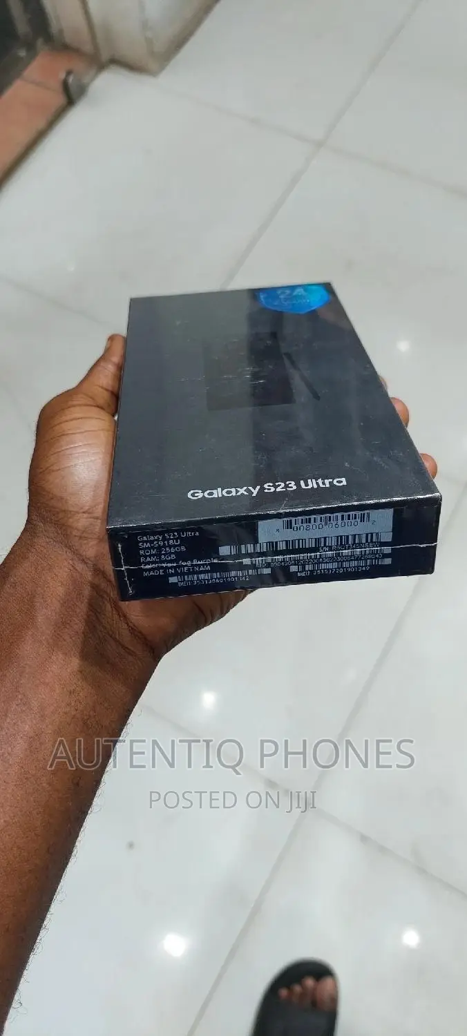 New Samsung Galaxy S23 Ultra 256 GB Black