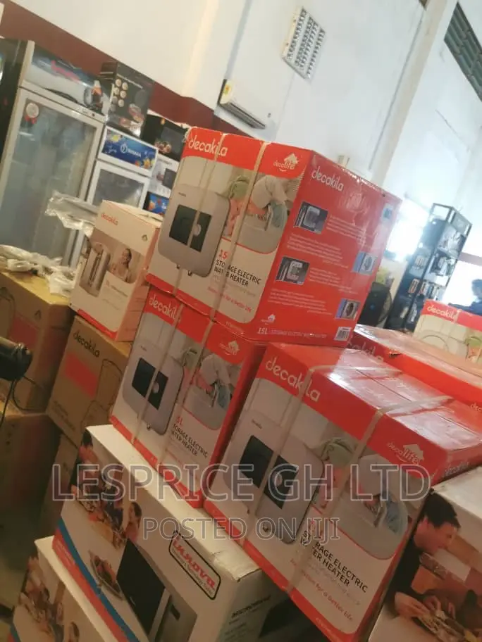 Choose Quality//Decakila 15L Water Heater