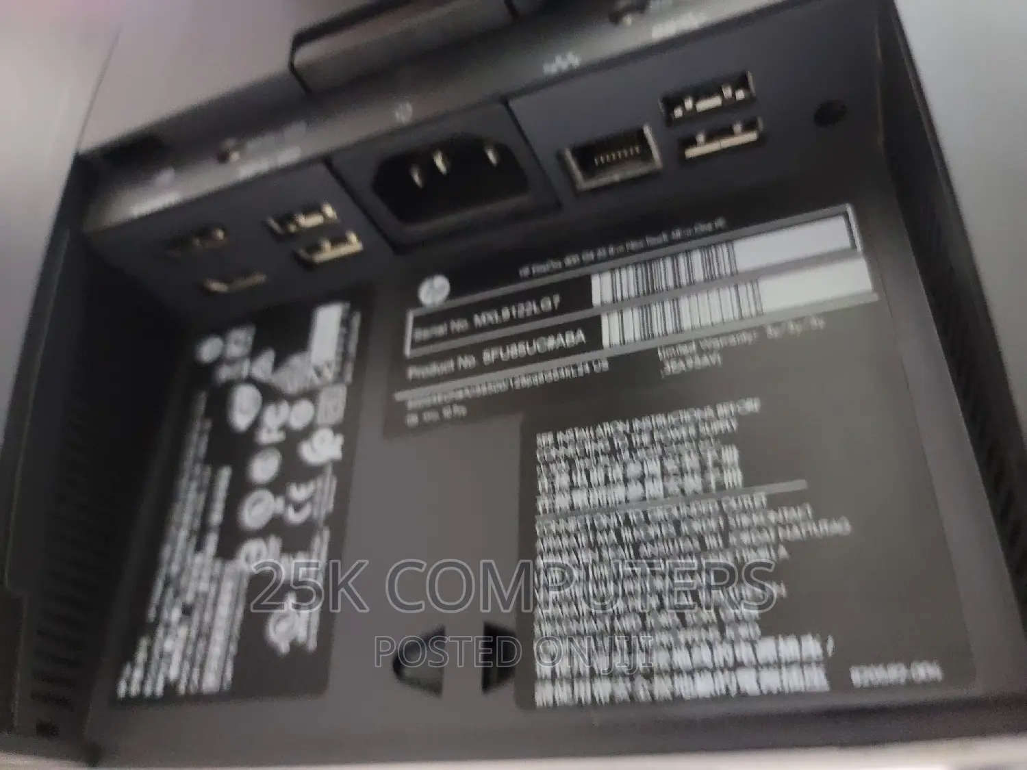 Desktop Computer HP EliteDesk 800 G4 8GB Intel Core i5 SSD 512GB