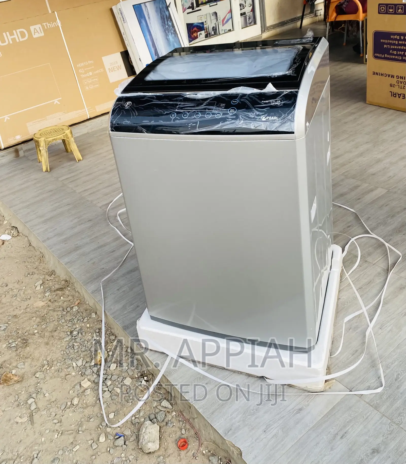 Sleek Design Pearl PWM-12tl-2b12kg Electric Washing Machine