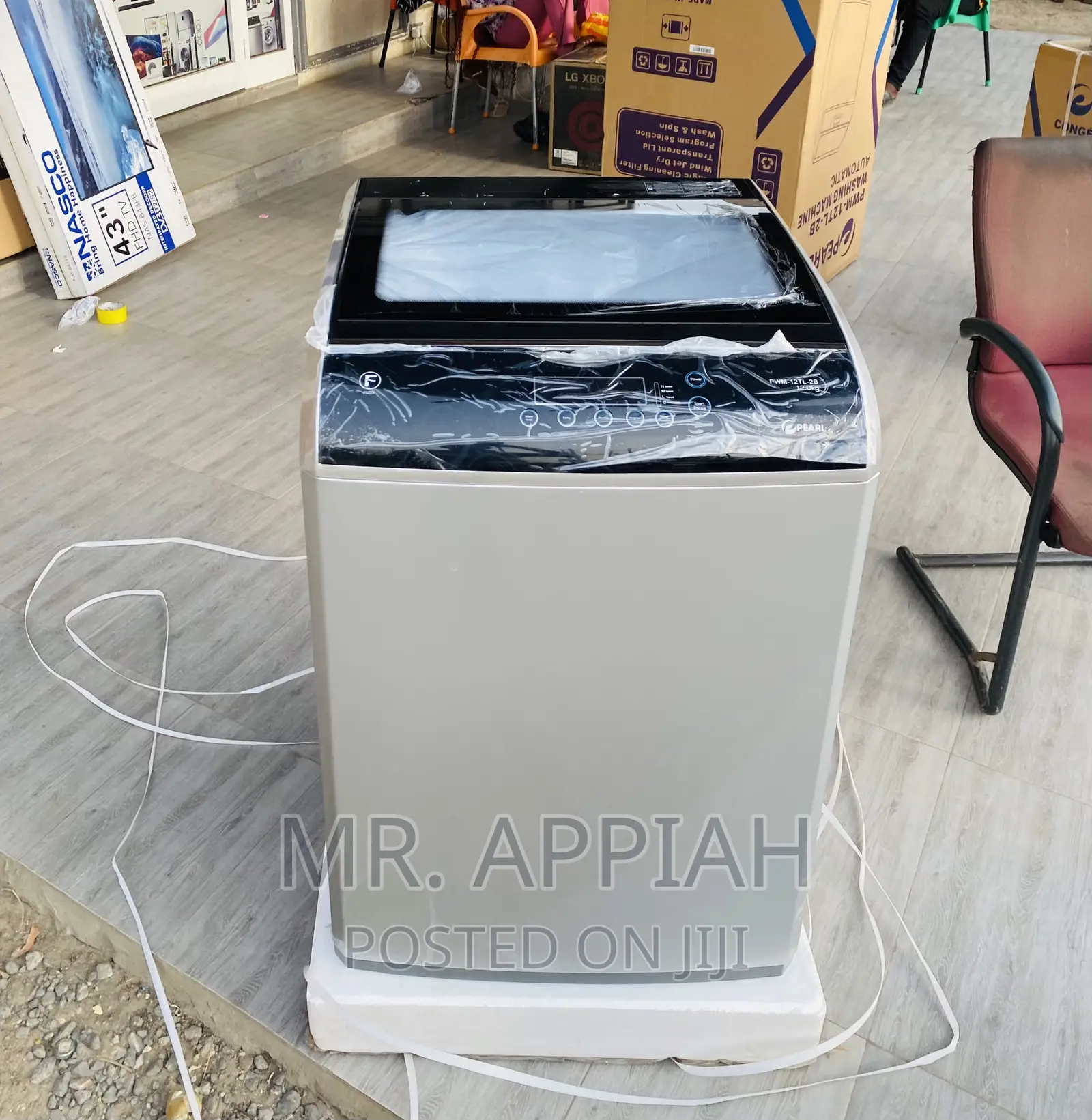 Nicely Design Pearl PWM-12tl-2b 12kg Washing Machine.