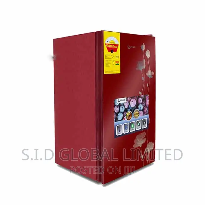Pearl 80liters Table Top Fridge Black/Red PF-109