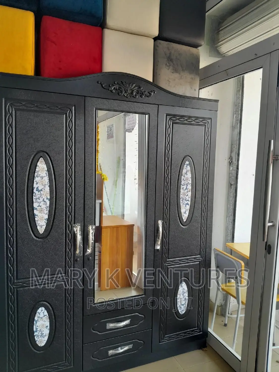 3 Doors Wardrobe