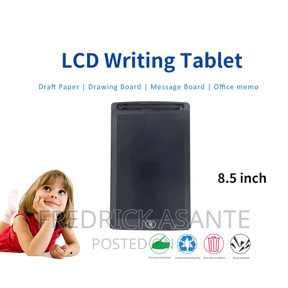 Firstmemory Papan Gambar Digital Monochrome LCD Tablet