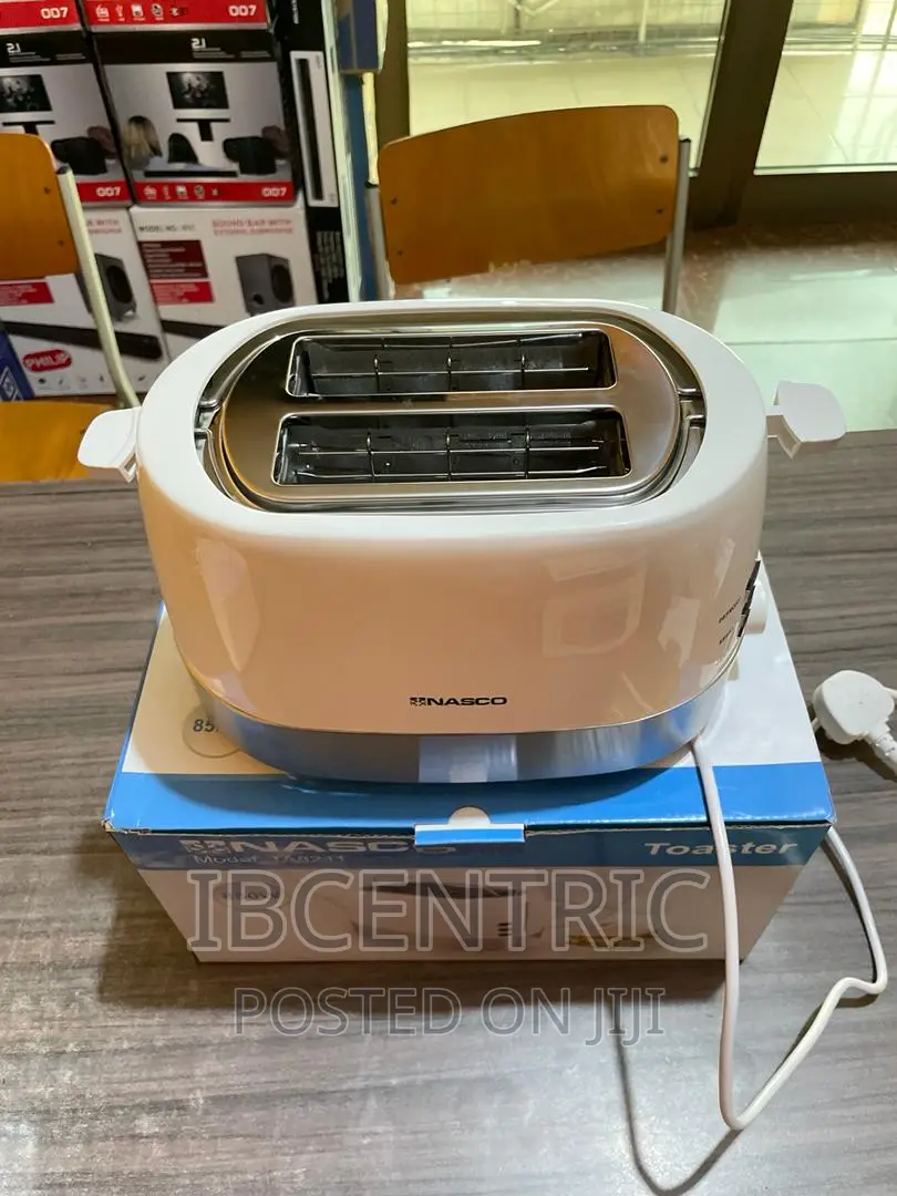 Nasco 850watt 2 Slice Toaster