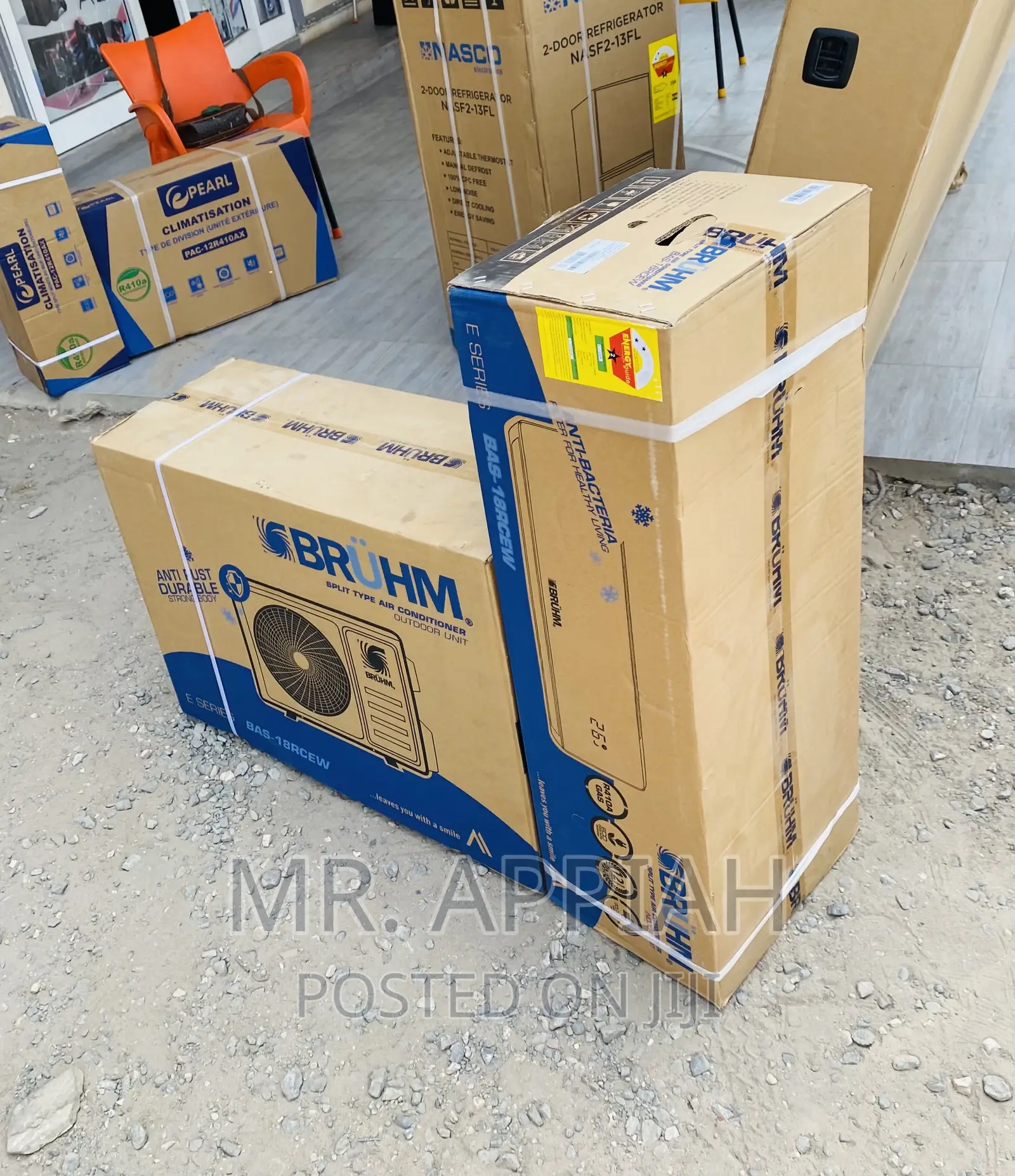 Classic Bruhm 1.5hp Anti Rust Body Air Conditioner(R410).