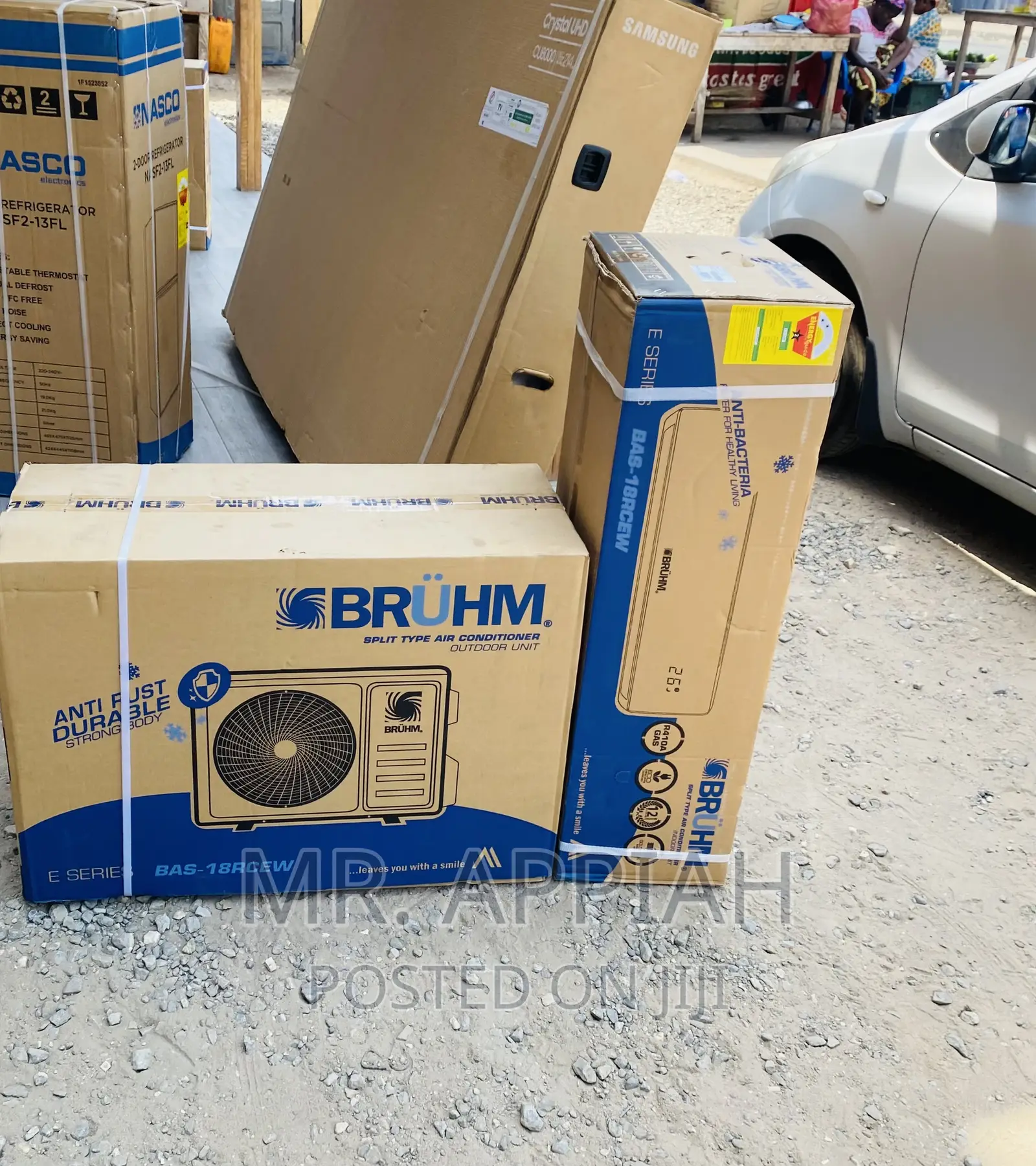 Bruhm 1.5hp Anti-Rust Body Air Conditioner(R410)