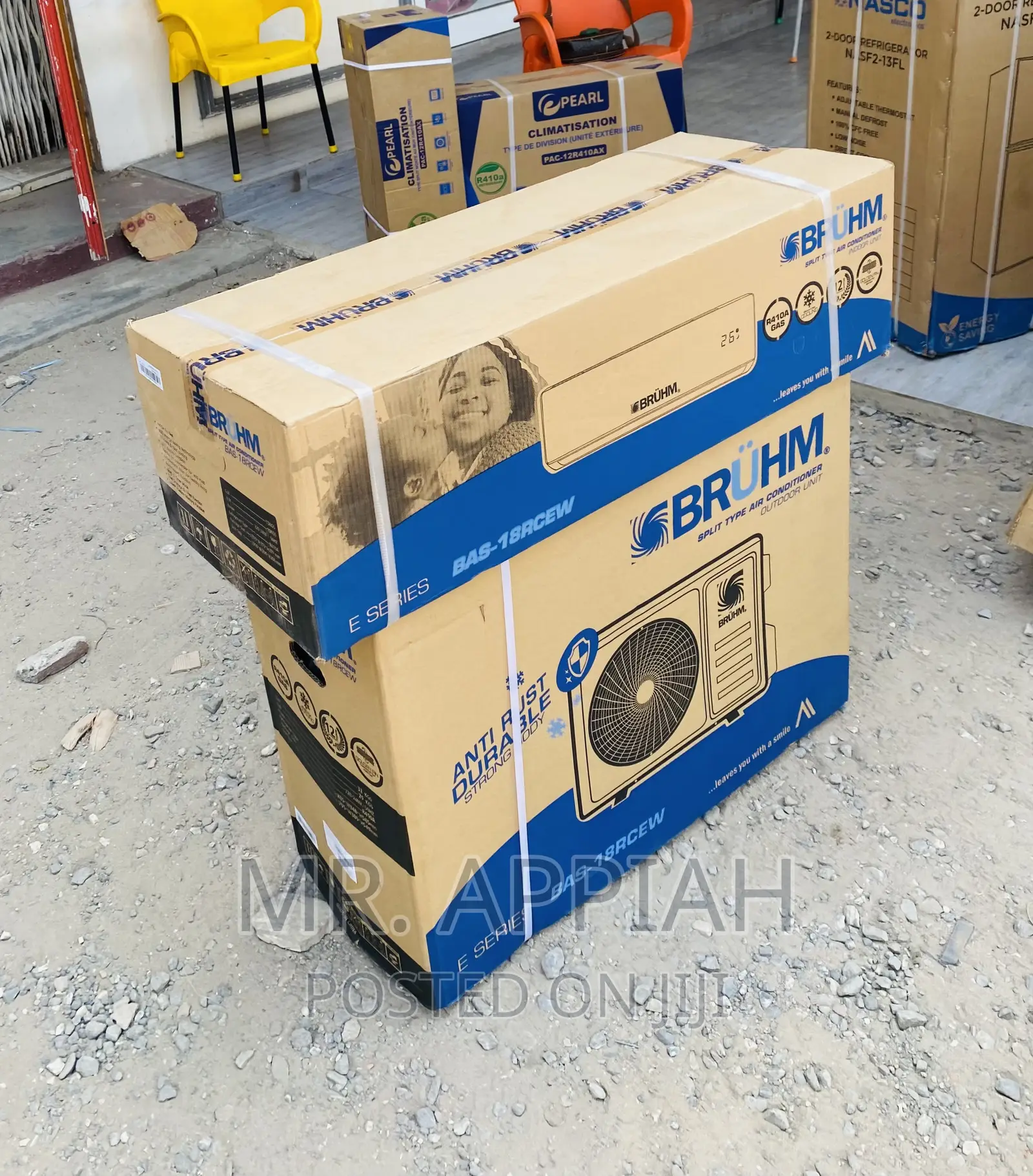 Purchase Bruhm 2.0hp Split Type Anti-Rust Body Ac(White).