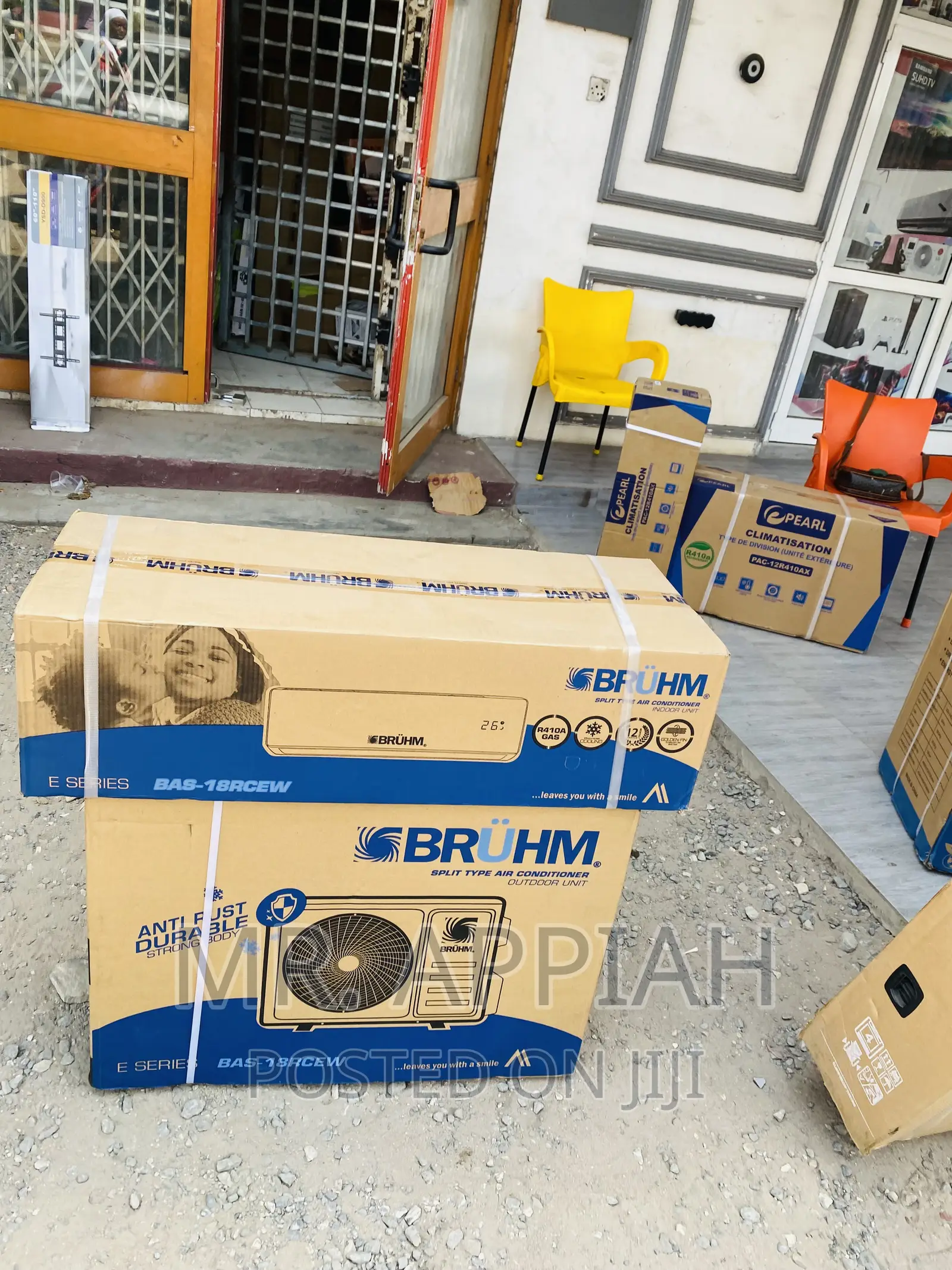 High Quality Bruhm 2.5hp Split Inverter Anti-Rust Body Ac.
