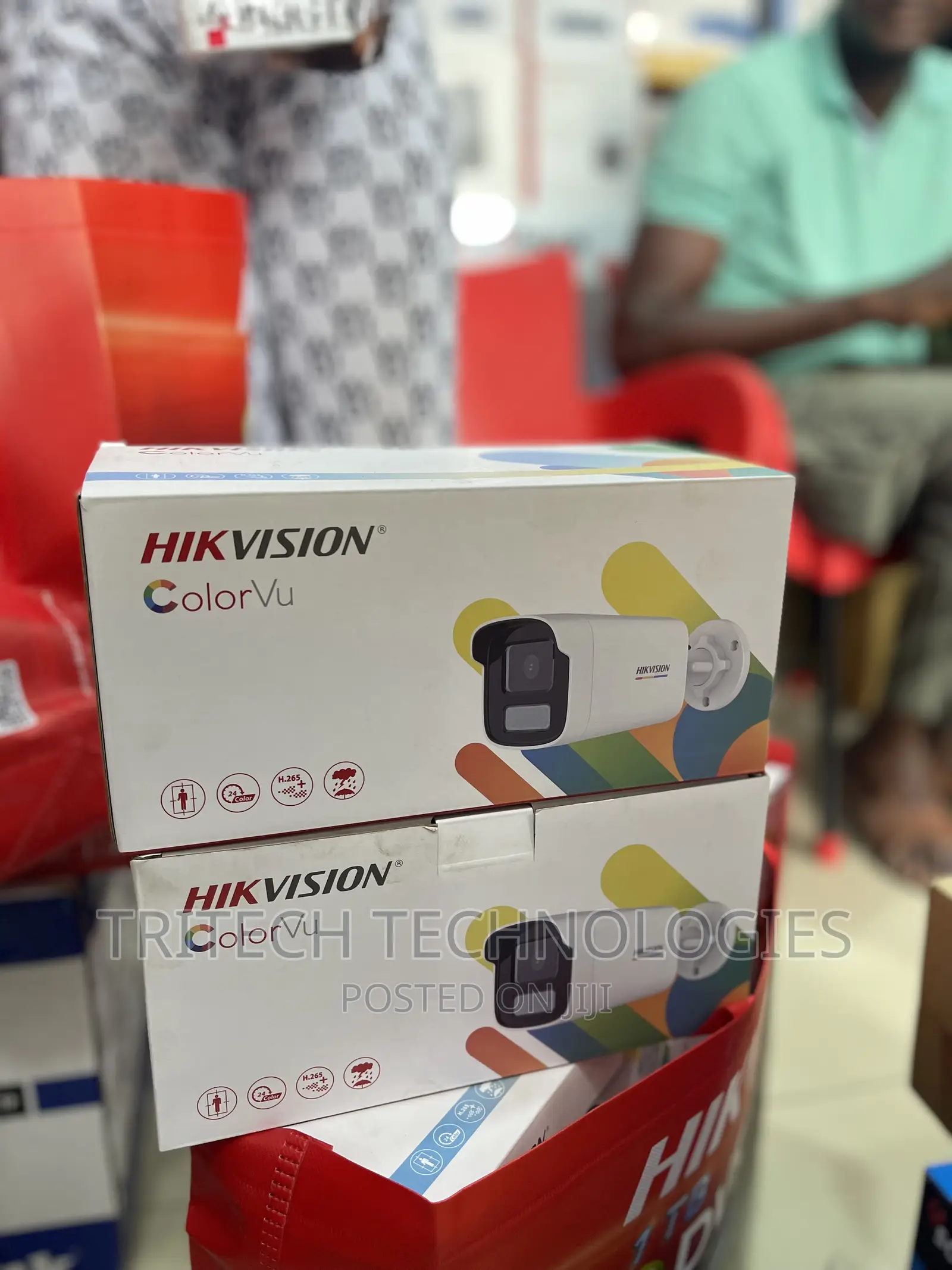 Hikvision Outdoor 4mp Ds-2cd1t47g2-L Colorvu Camera