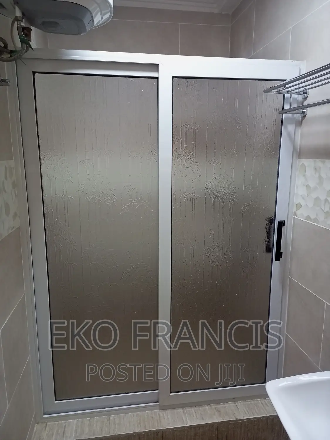Shower Glass Partition FRAMED