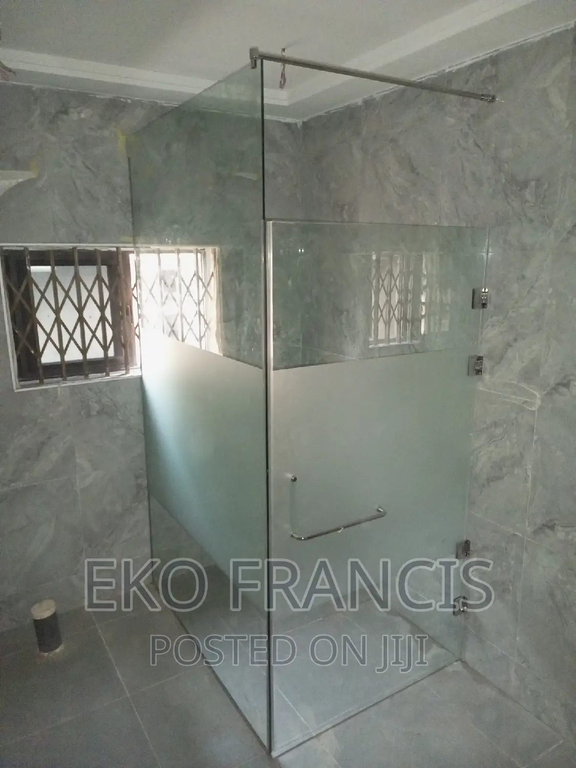Shower Partition Glass Work