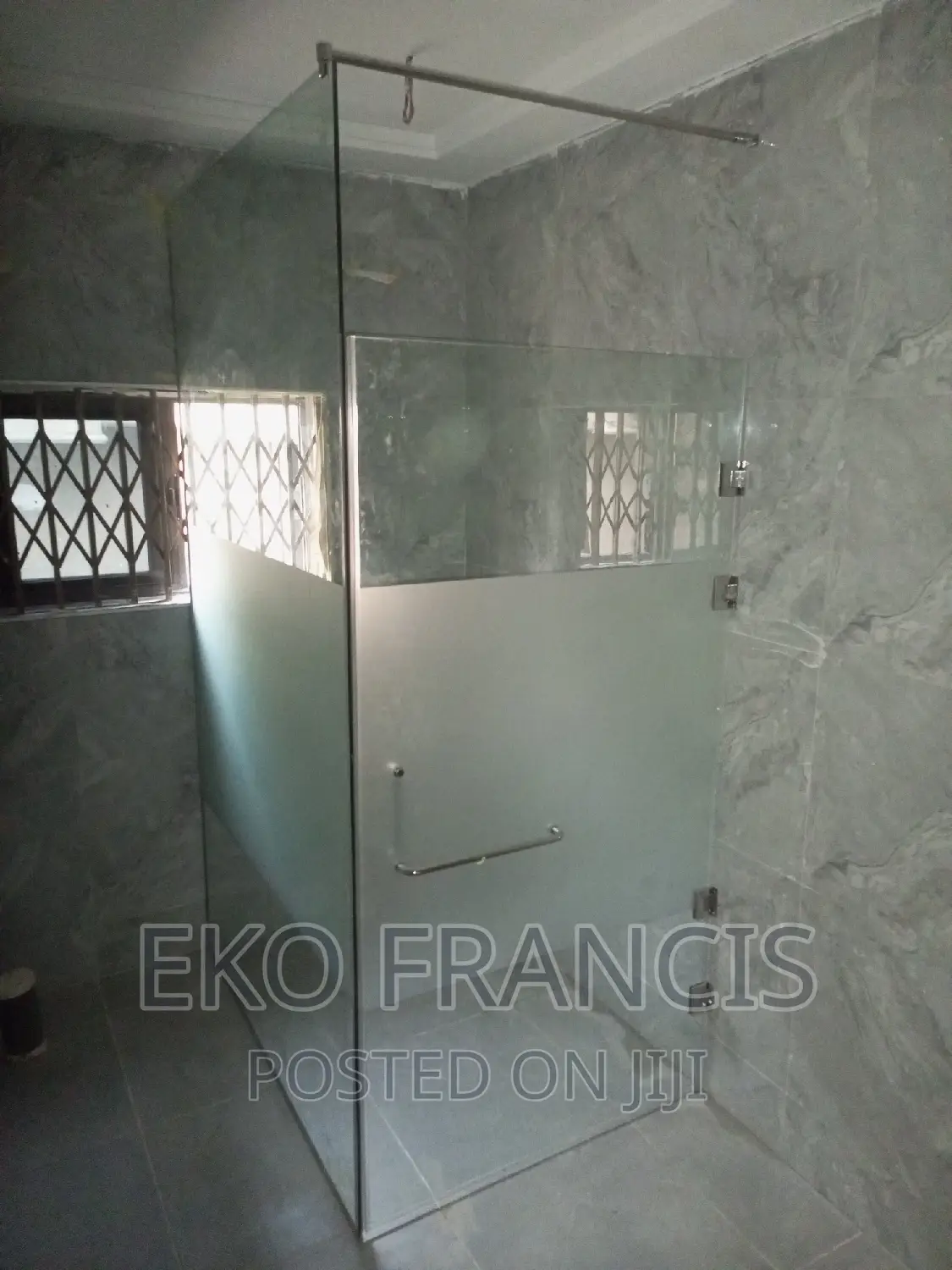 Shower Partition Glass Work