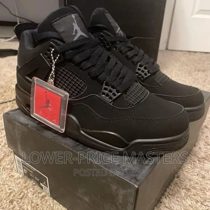 Original Nike Jordan 4 Triple Black