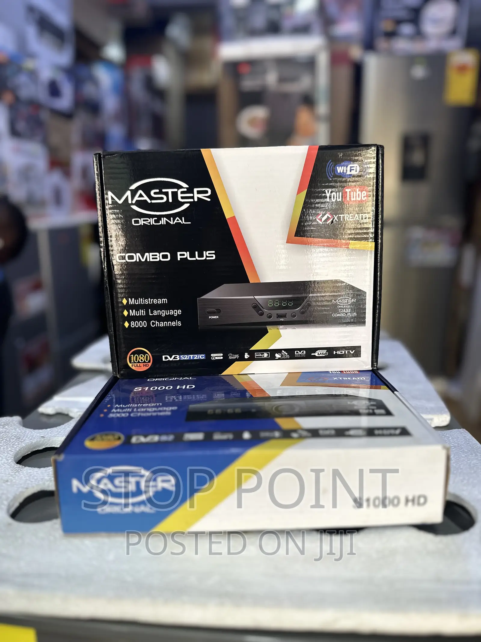 Master Combo Decoder Digital/Satellite Channels