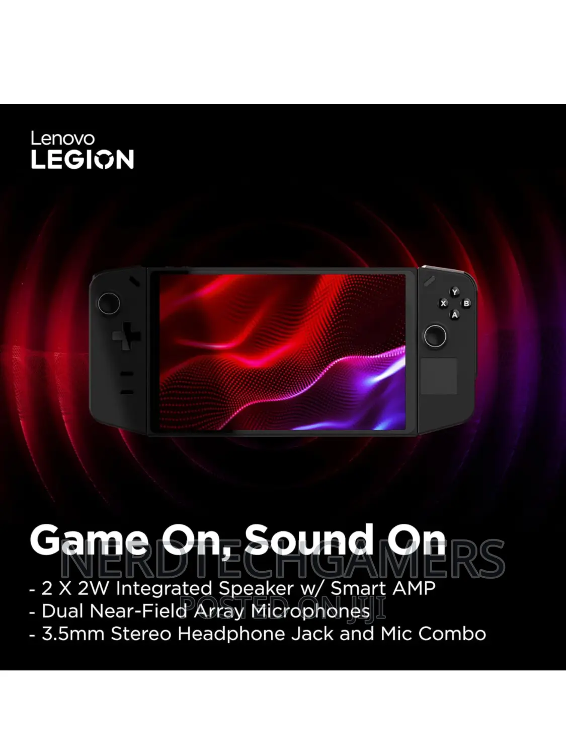 Lenovo Legion Go, Handheld Gaming With 512g