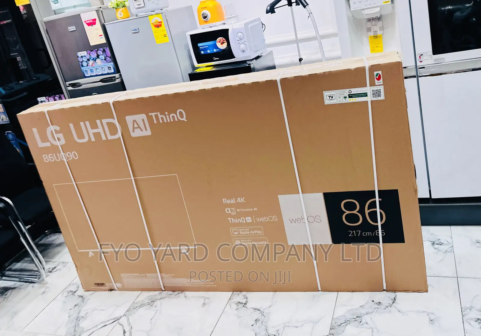 Lg Giant Screen 86 Inch Smart Uhd Digital TVTV