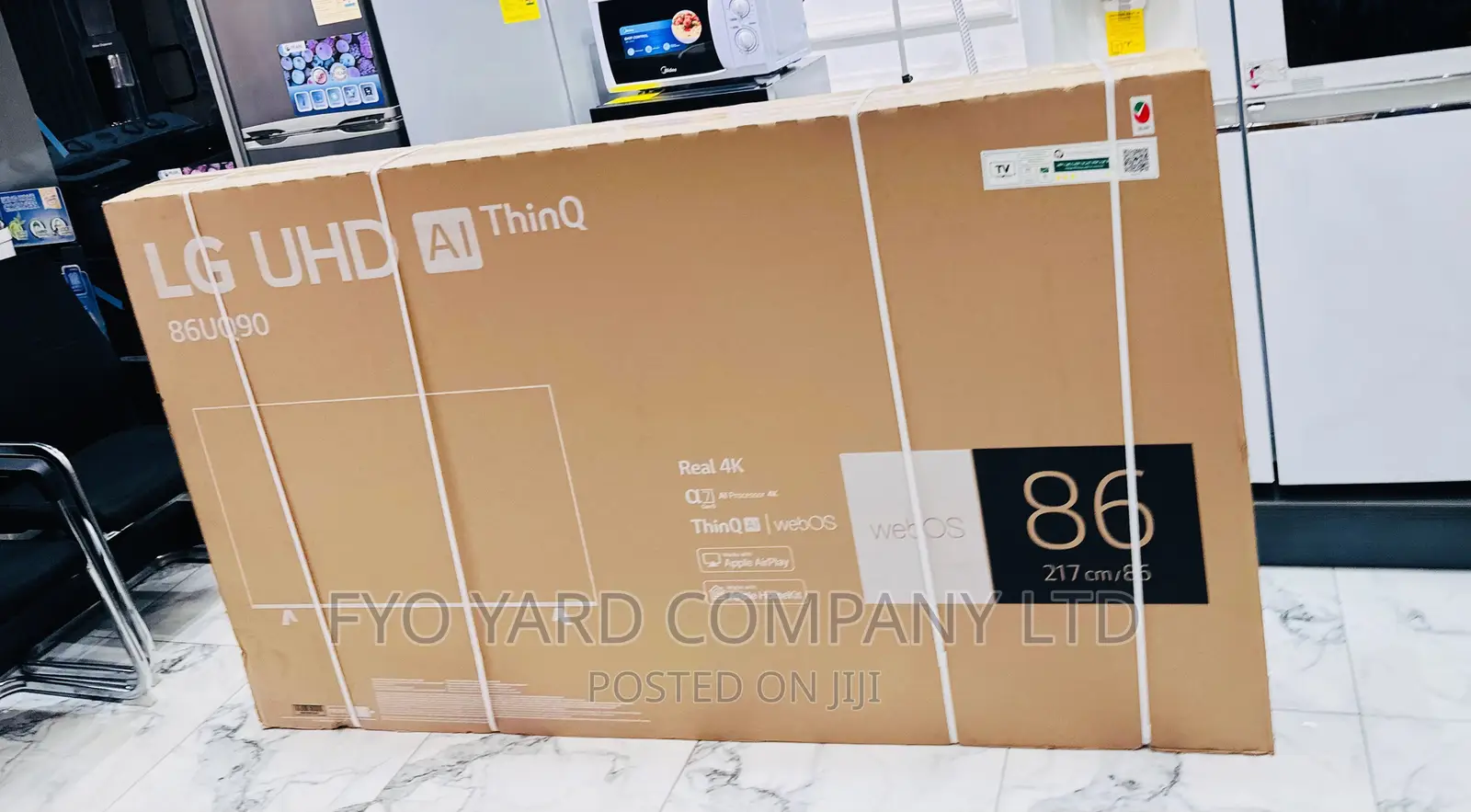 Lg Giant Screen 86 Inch Smart Uhd Digital TVTV