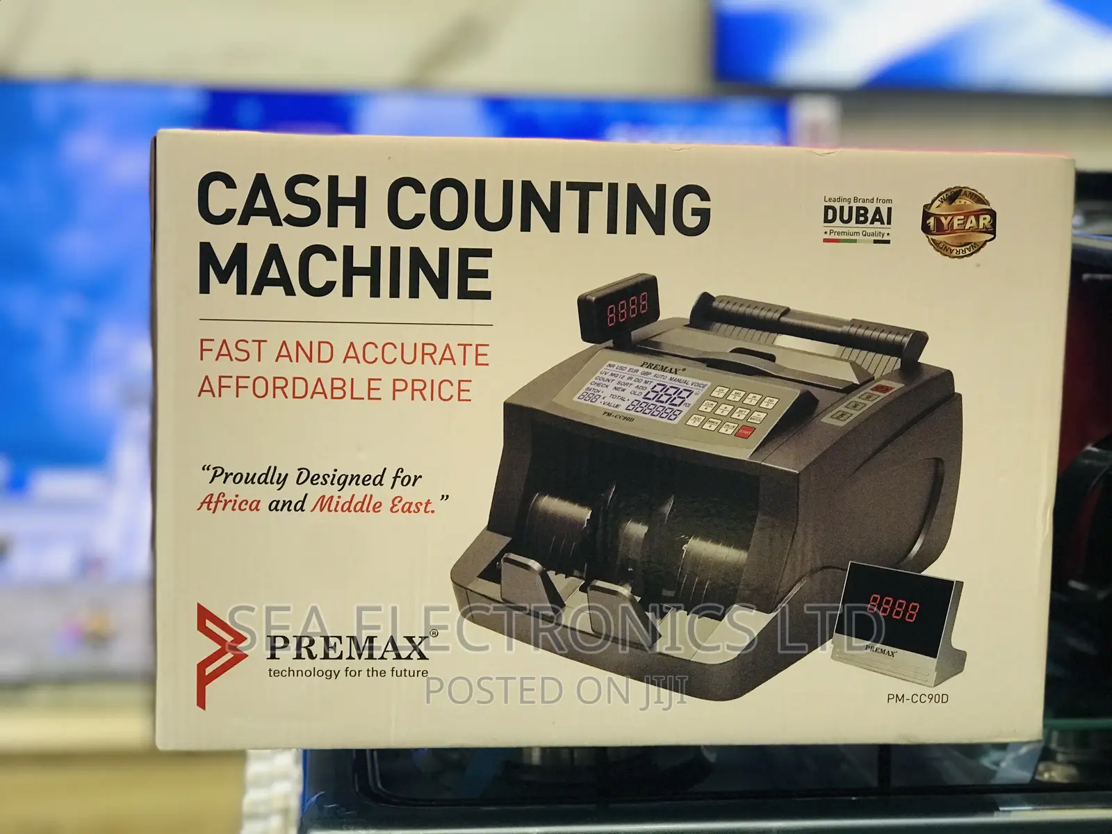 New Premax Cash Counting Machine, PM-CC90D