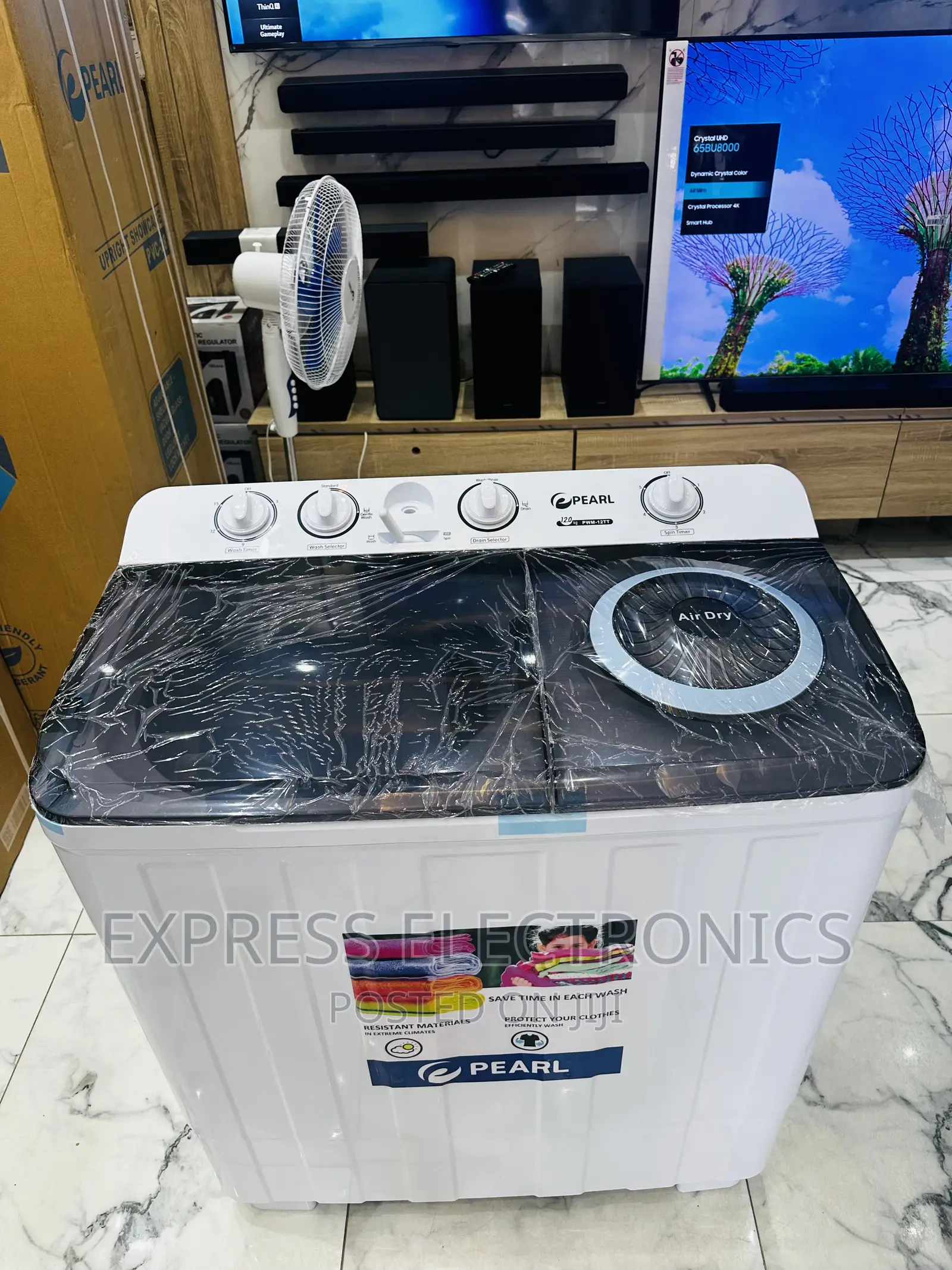 Pearl 7kg Topload Washing Machine White Air Conditioner