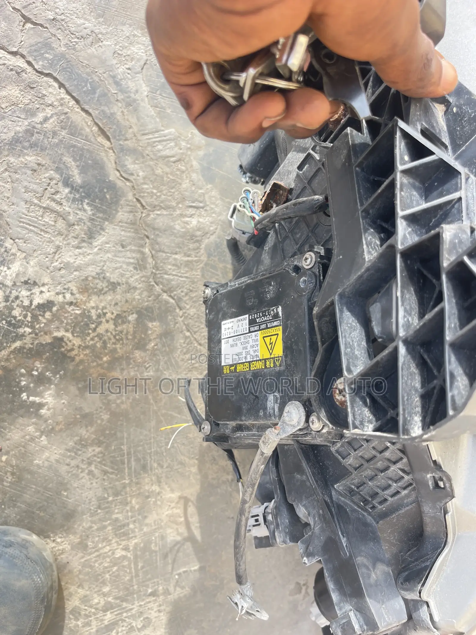 Lexus Es350 Headlight Left Side 2008 Charger Type