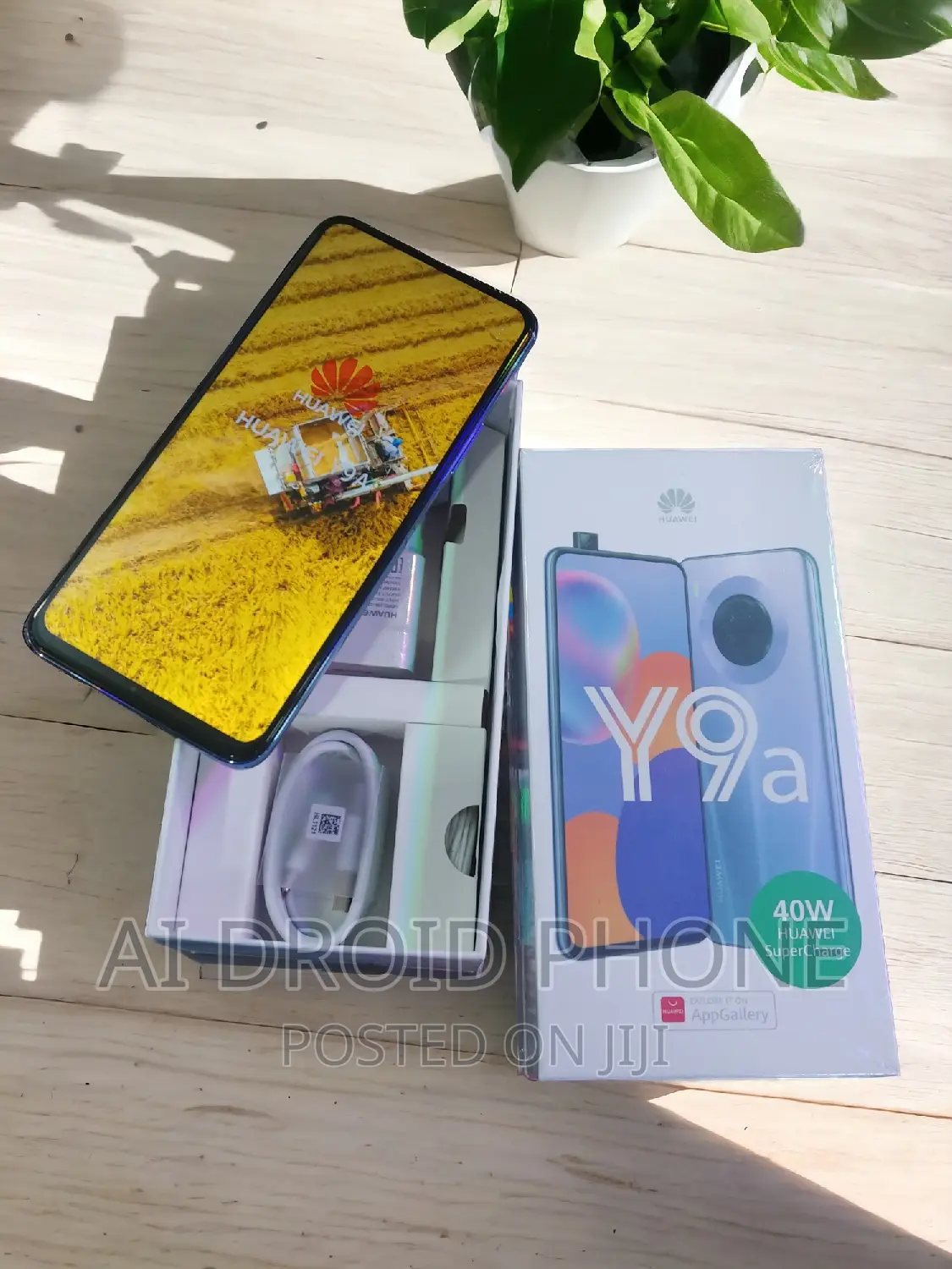 New Huawei Y9a 128 GB Silver
