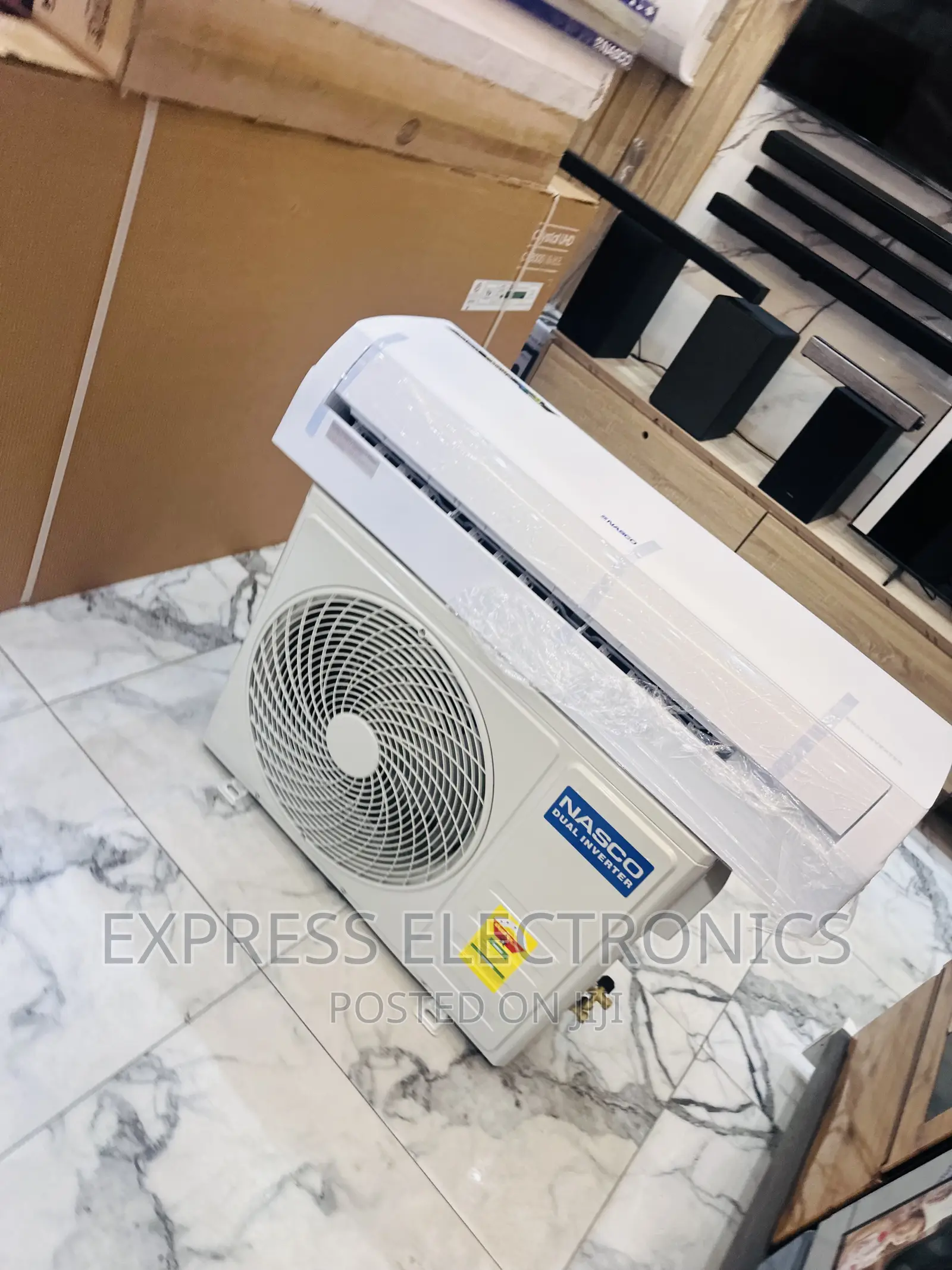 NASCO Dual Inverter Split R410 Gas 1.5hp Air Conditioner.