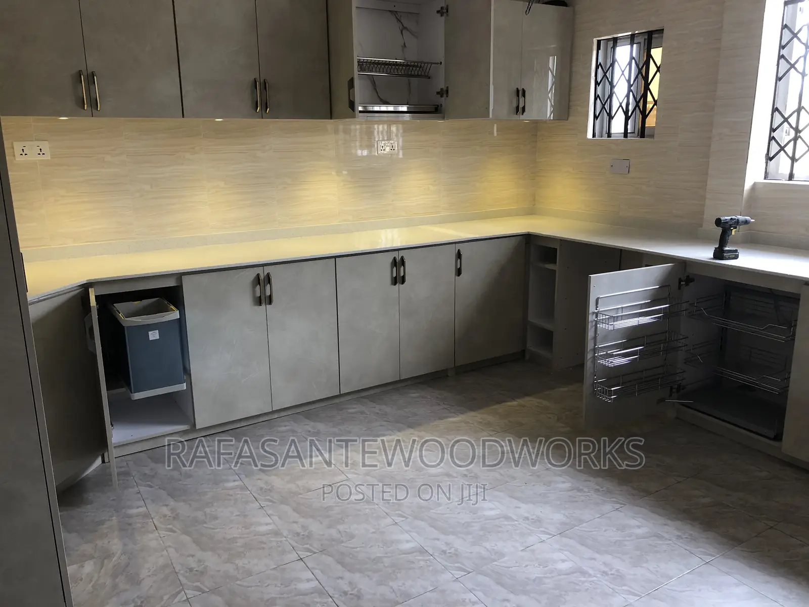 RAF Kitchen Cabinet With MDF and Laminated Plywood