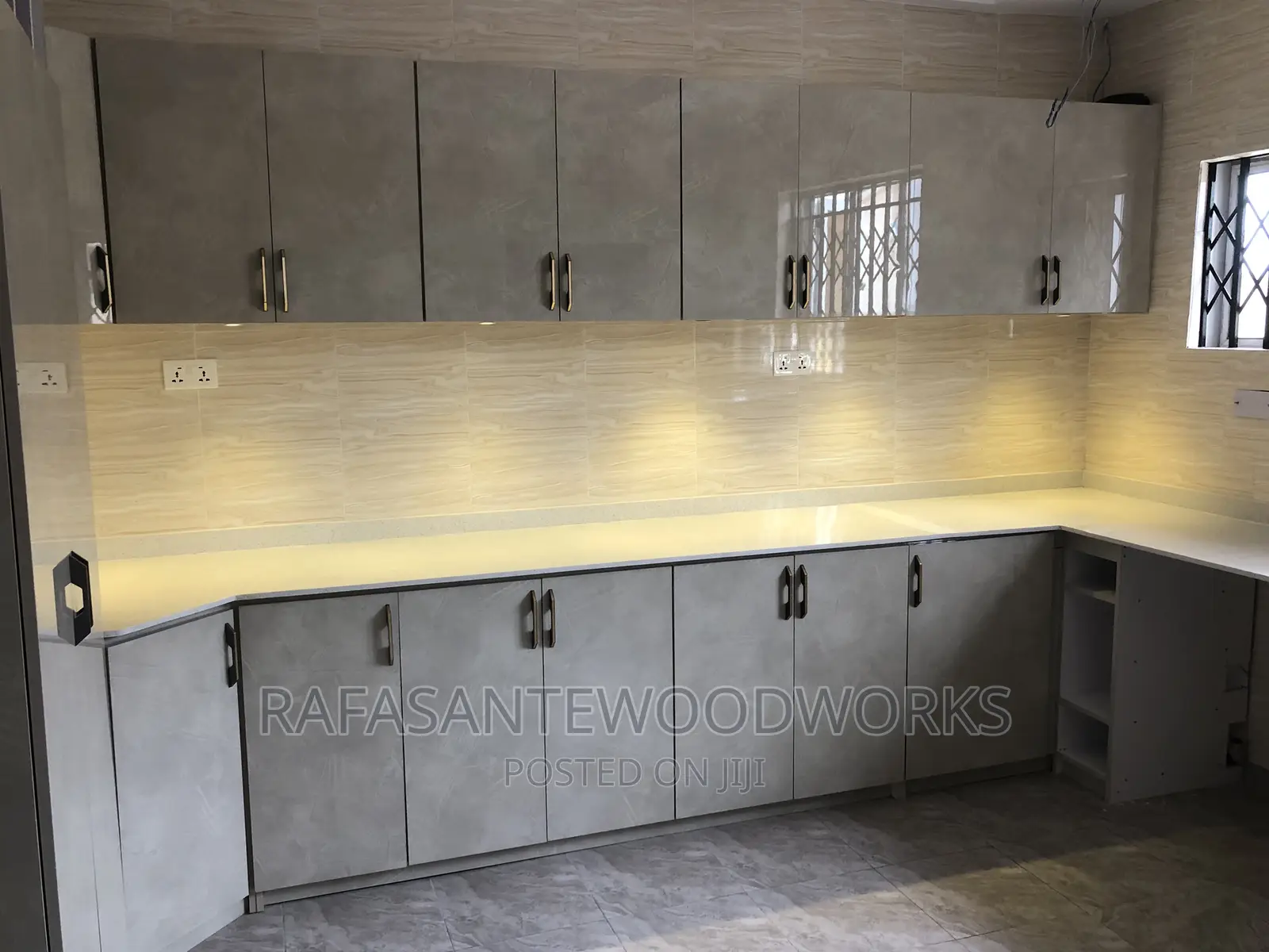 RAF Kitchen Cabinet With MDF and Laminated Plywood