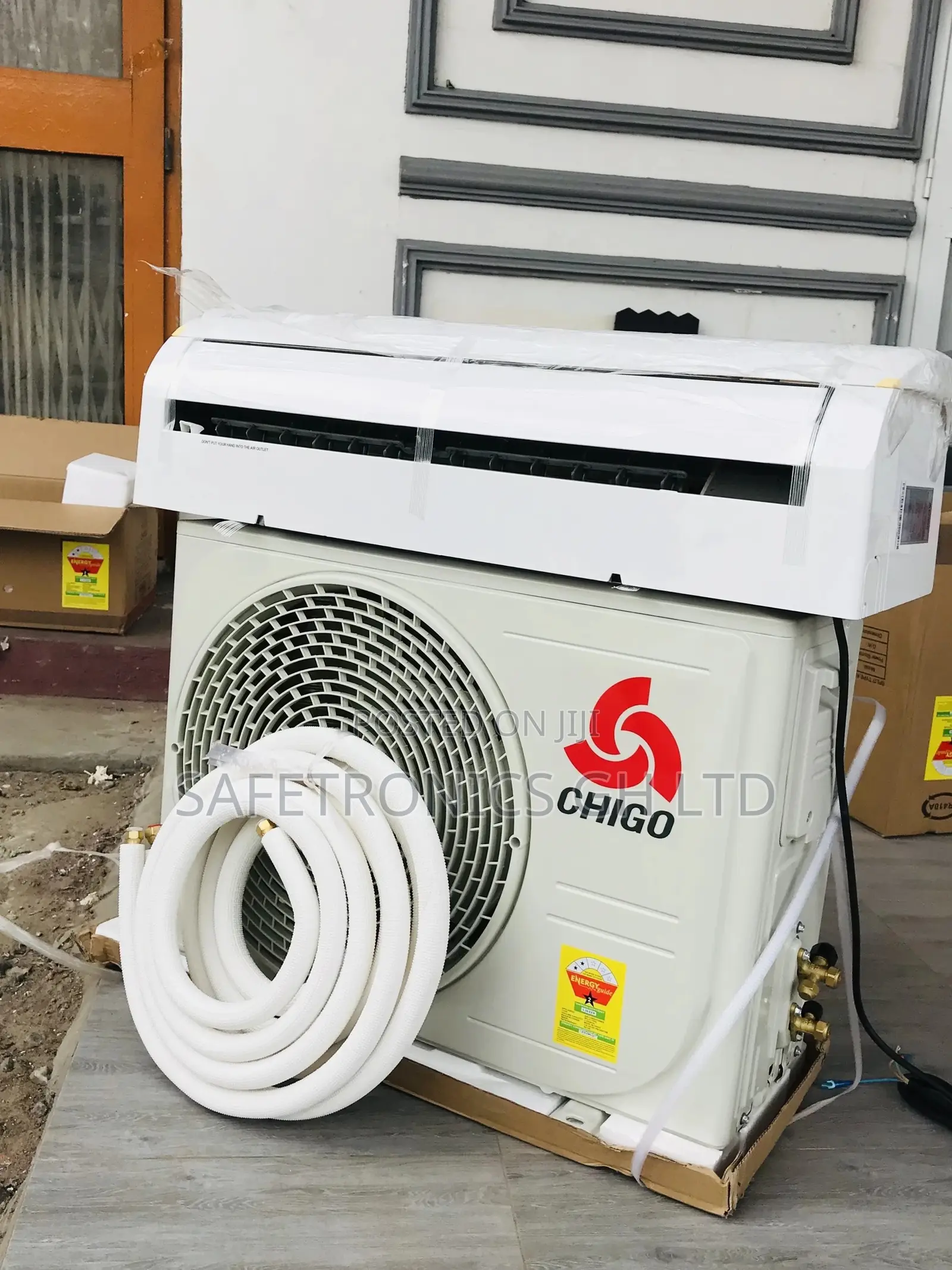 Electric Chigo 1.5ph R410 Gas White Split Airconditioner