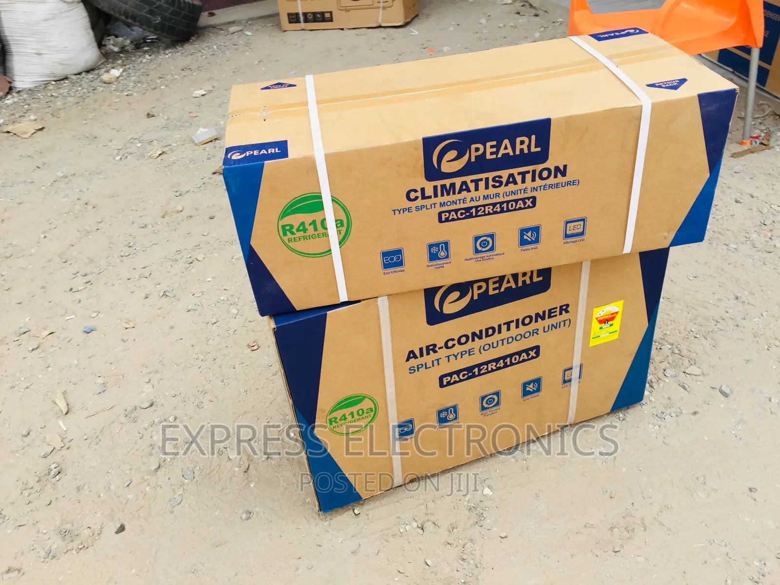 Grab a Deal on Pearl Split R410 Gas White 2.5hp Ac