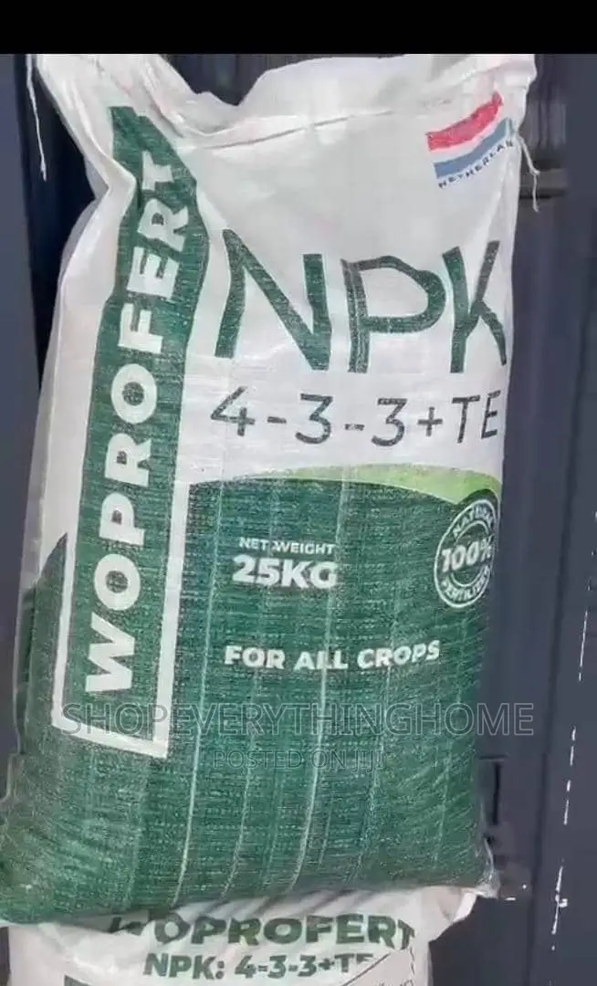 Woprofert Organic Fertilizer NPK 4 3 3