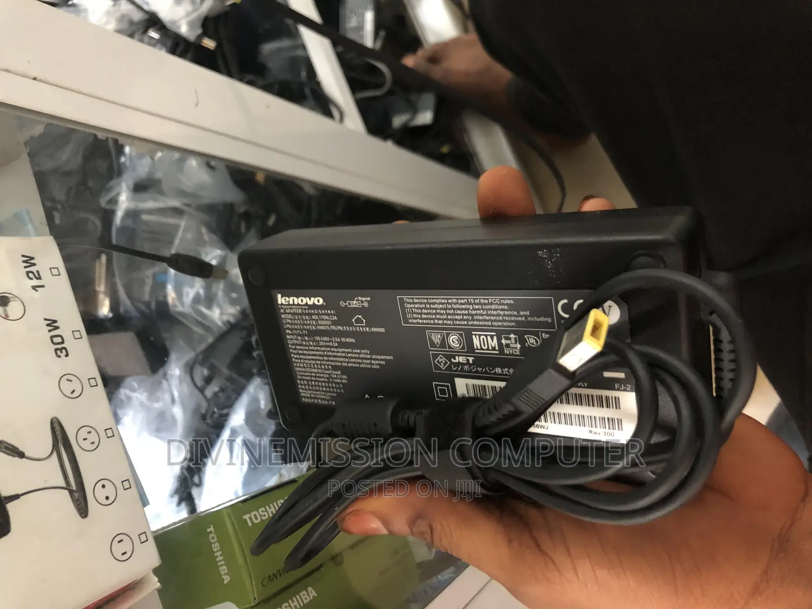 Original Lenovo Usb Charger .20v,8.5A. 170W