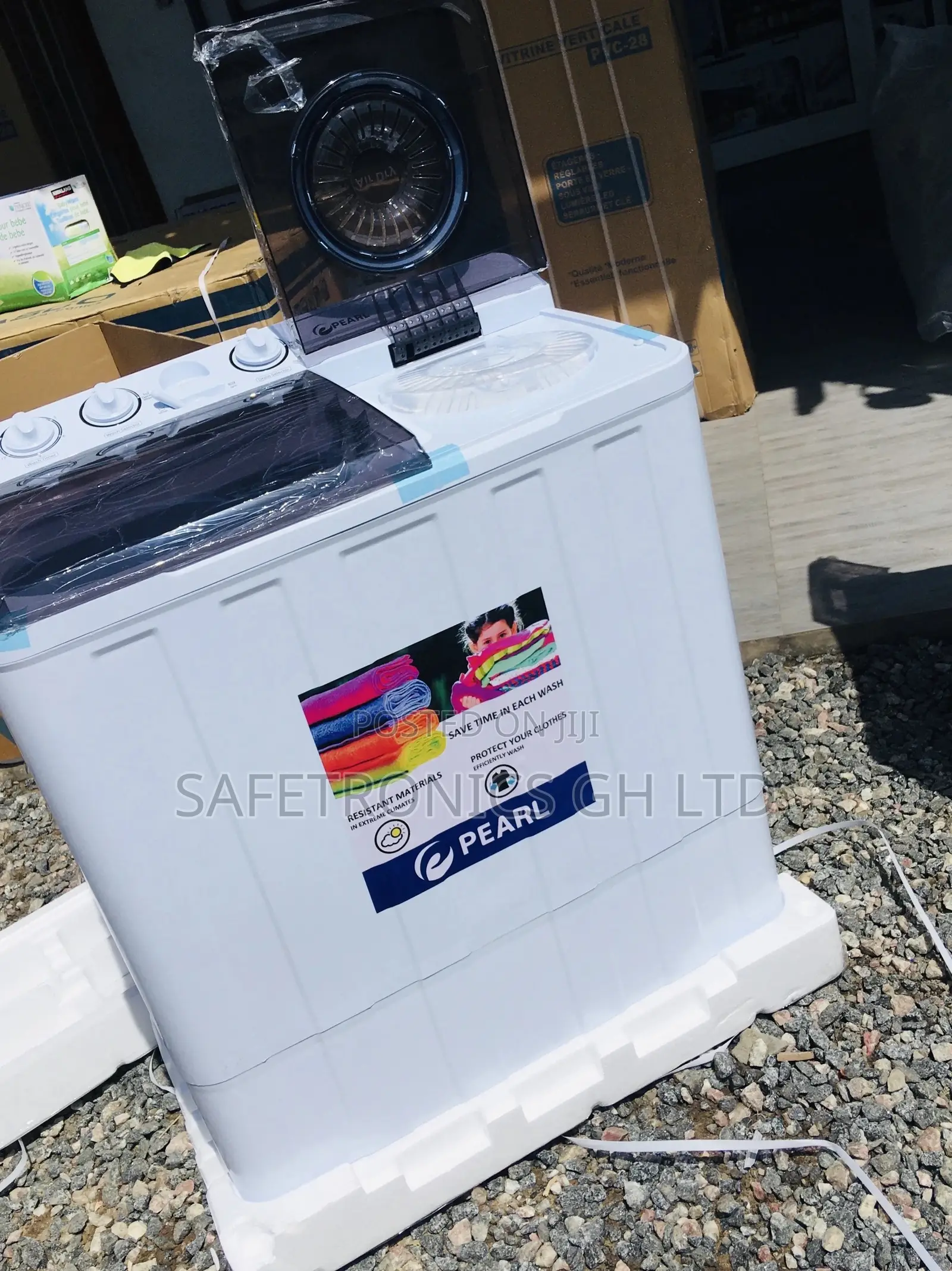 Semiautomatic Pearl 12kg Topload Lasting Washingmachine
