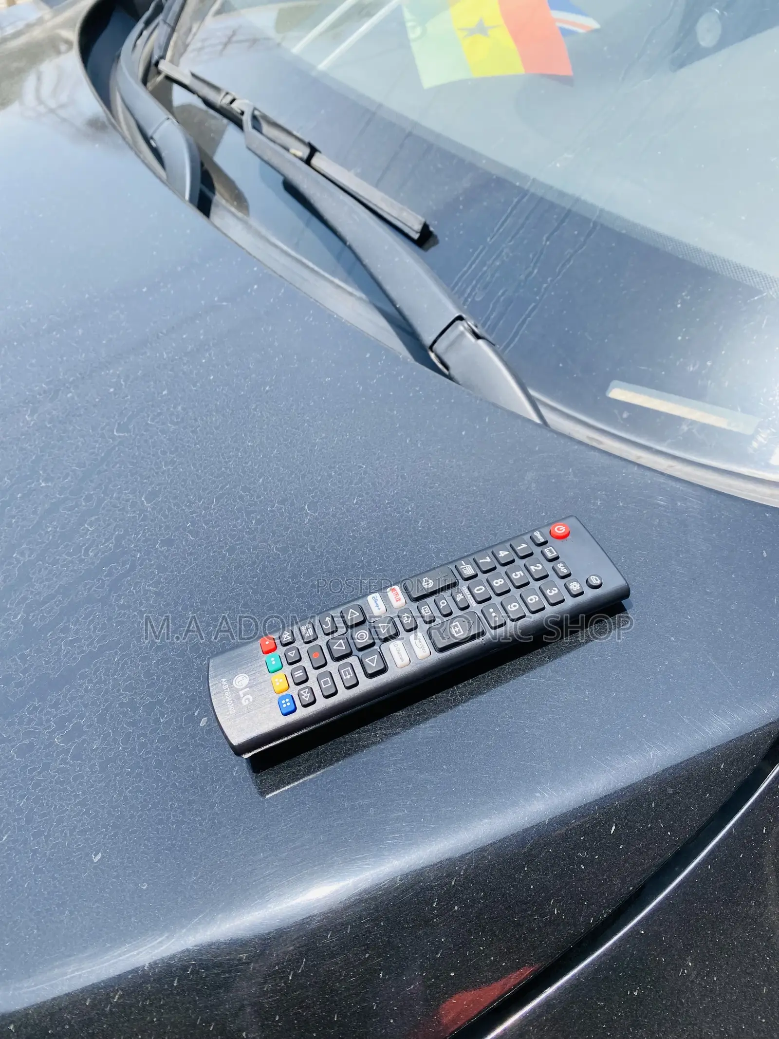 Classic Design LG Remote Control,Black.