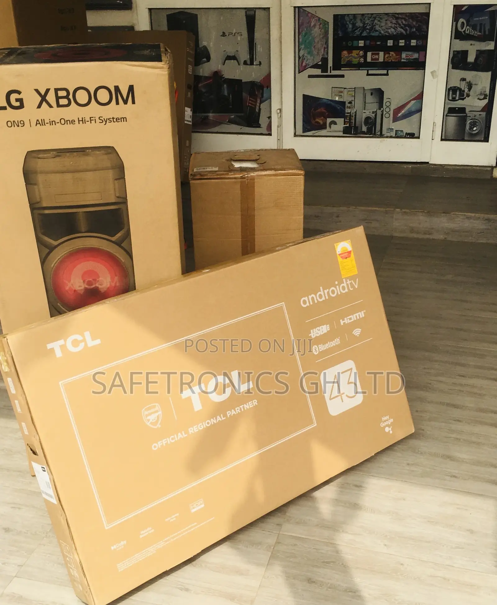 Smart P635 TCL Electric Black 43 Inches Glossy Led Tv