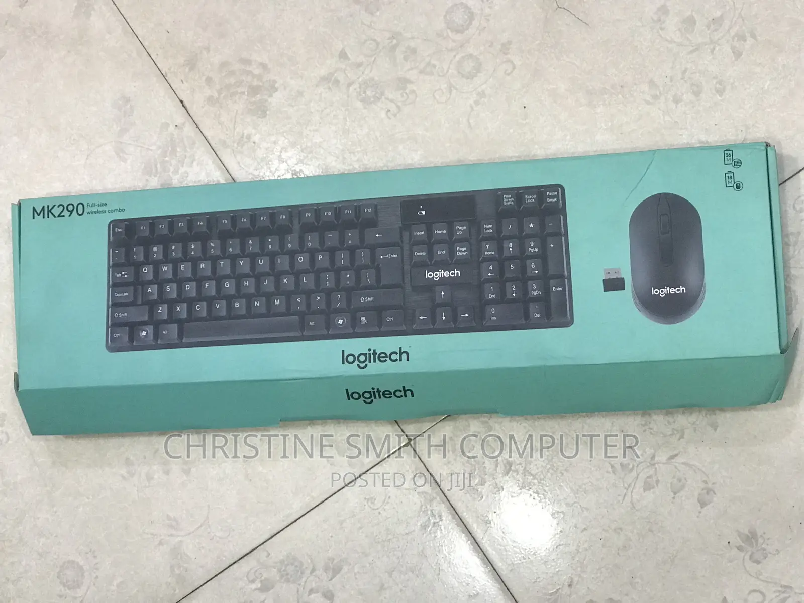Logitech Wireless Keyboard and Mouse