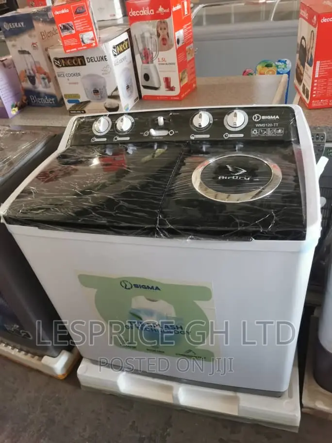 Sigma 12kg Washing Machine Durable