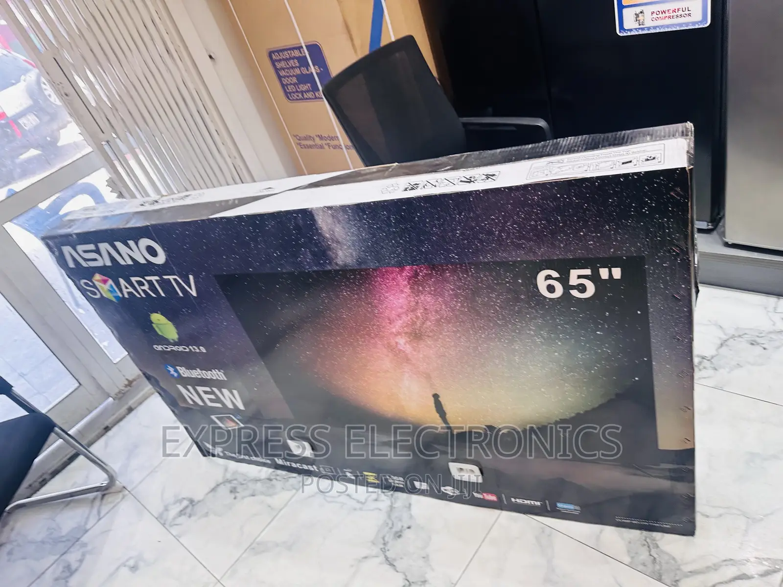 Call or Text Us for Asano 65” Uhd Smart Glossy
