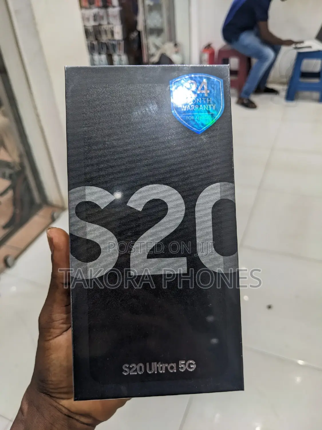 New Samsung Galaxy S20 Ultra 5G 128 GB Black