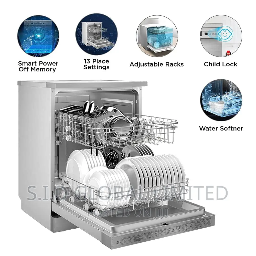 Midea 12 Plates Dishwasher Full Board (WQP12-5203)