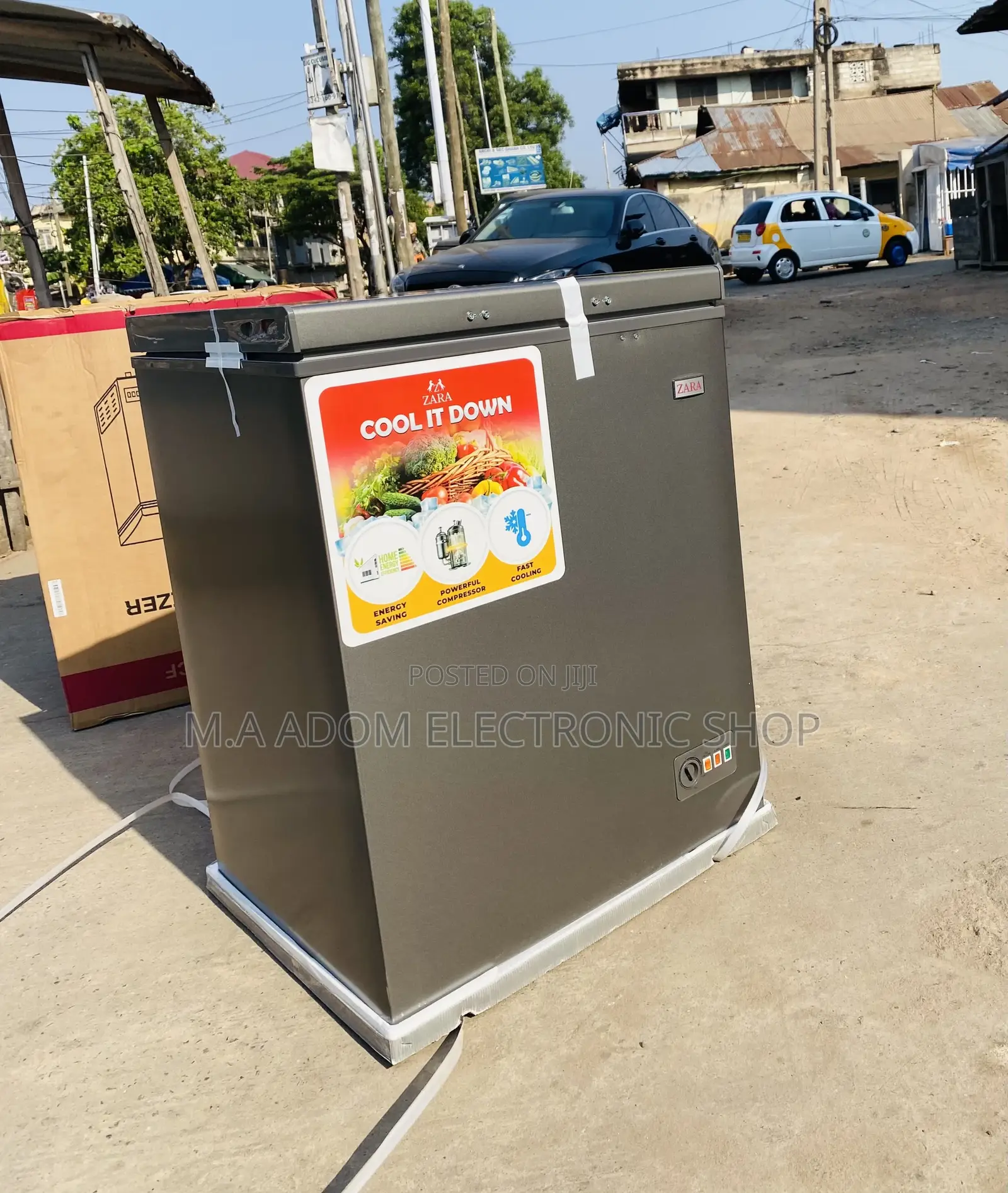 Energy Saving Zara 260cf Single Door Electric Freezer.